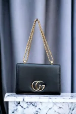 Hand Bag With Long Chain