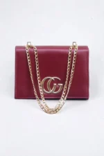 Hand Bag With Long Chain